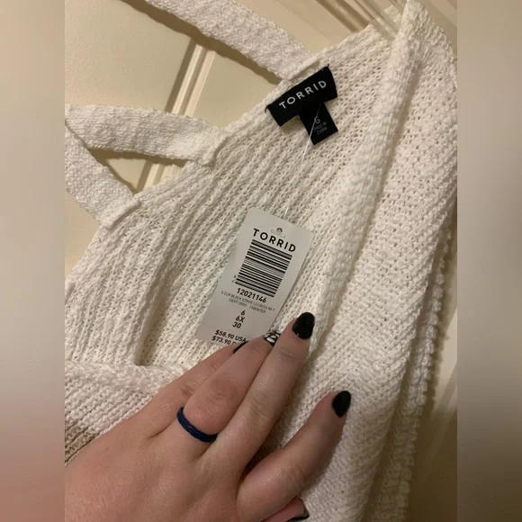 Torrid Criss Cross Back Sweater - Picture 10 of 13